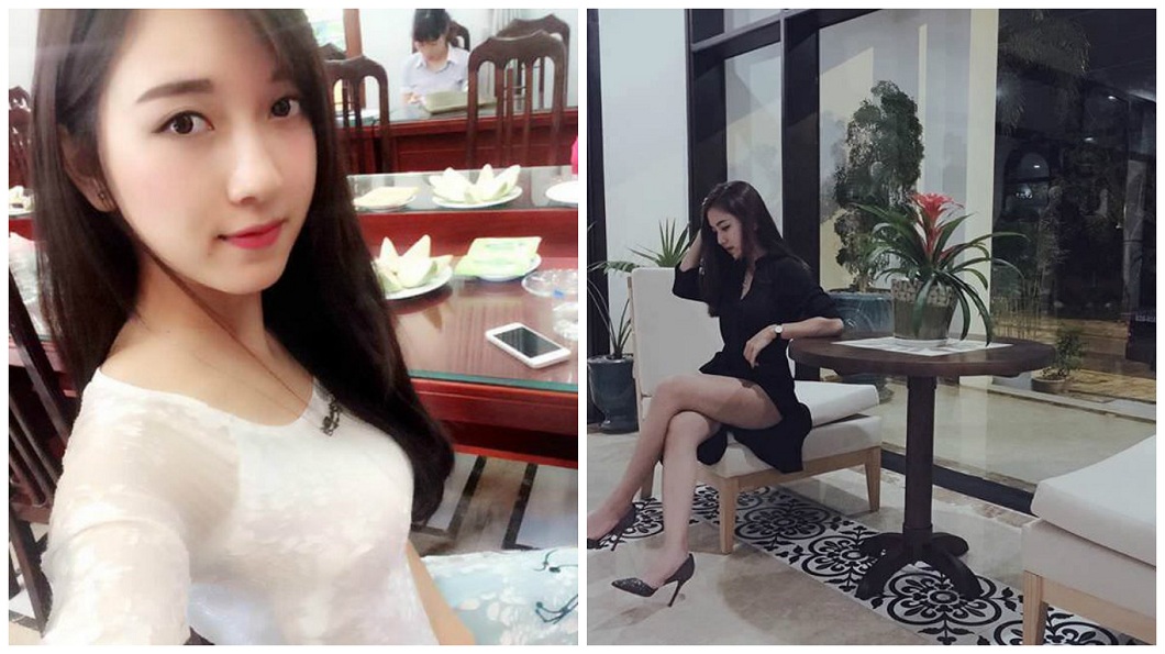 這名正妹老師,擁有大眼和白皙皮膚。(圖/翻攝自PTT)