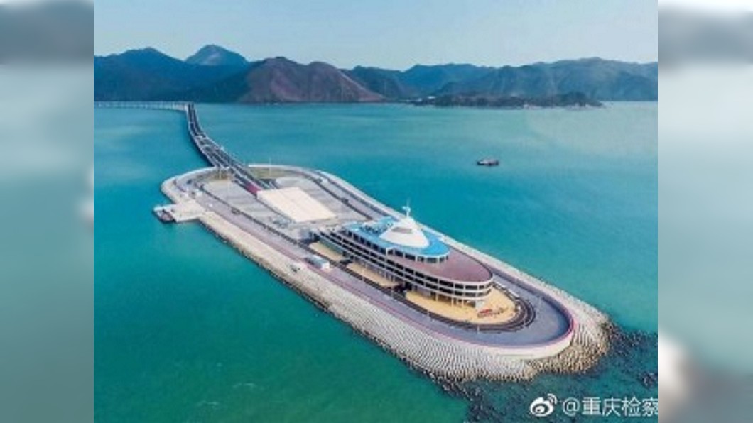 消波塊崩落入海？　空拍港珠澳橋惹爭議