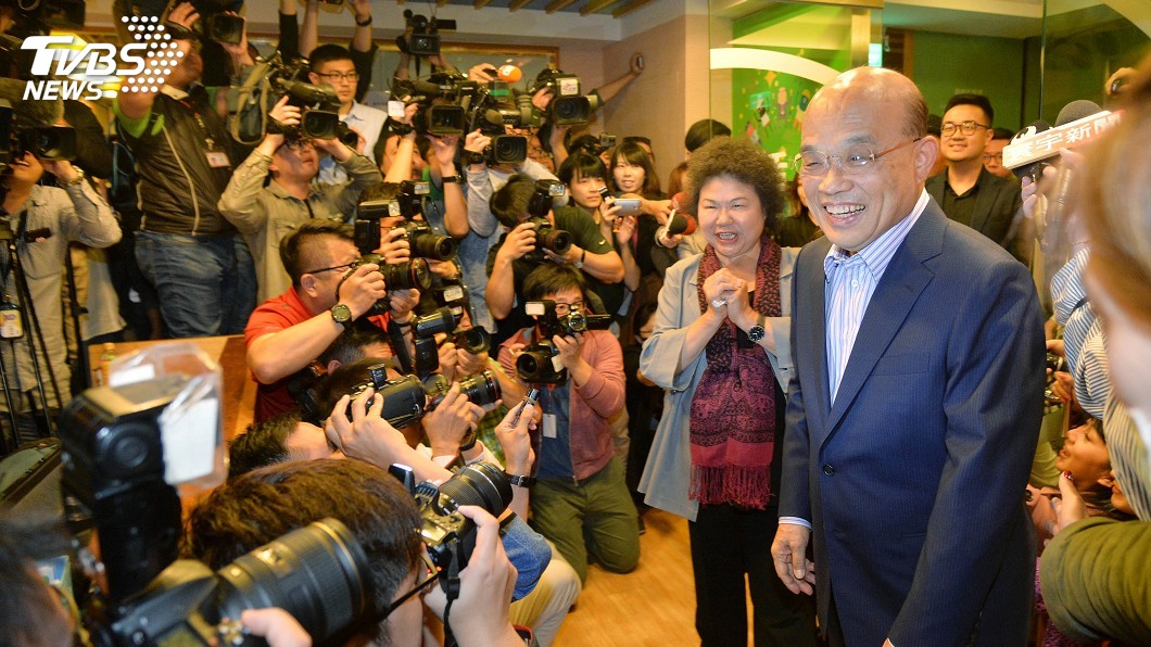 陳菊出馬勸進選新北　蘇貞昌願慎重考慮