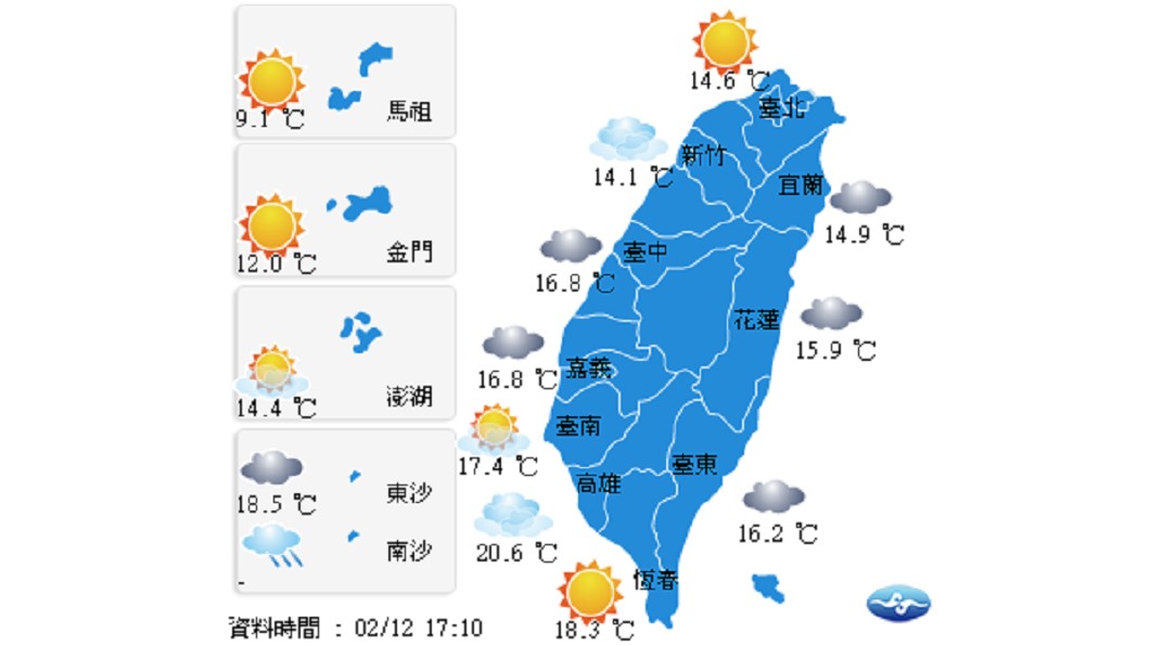 圖/中央氣象局