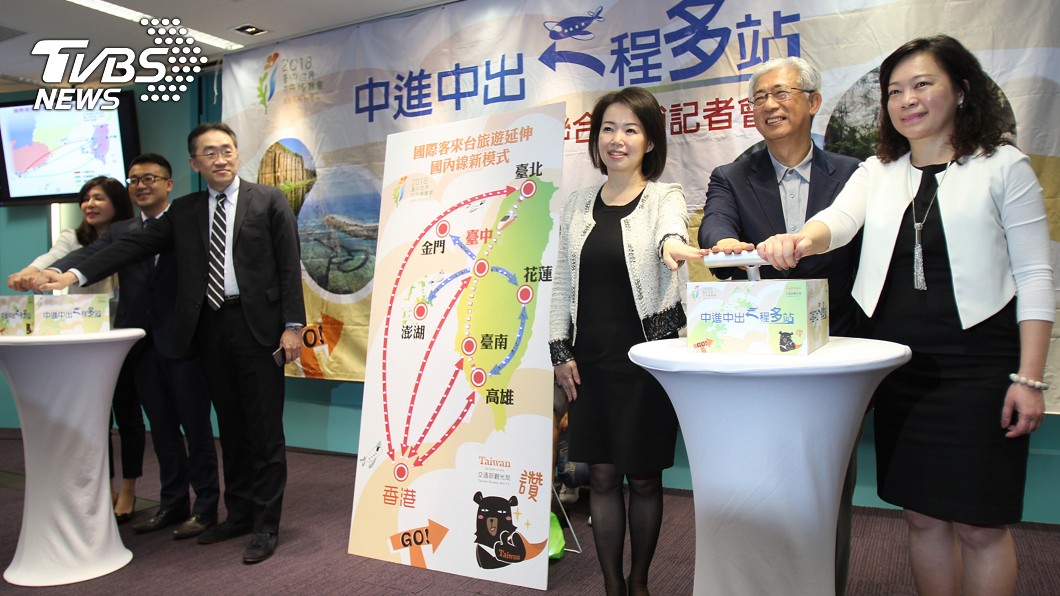 台中入境一程多站　中市推國際國內旅遊套票