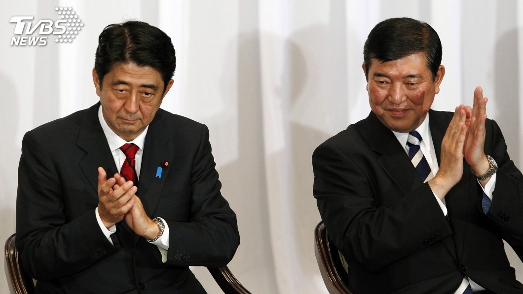 自民黨黨魁人氣度 石破首度勝安倍