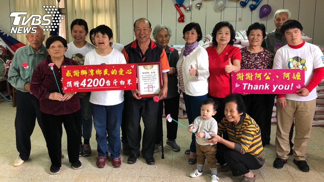 愛心爺爺捐米15載　感召全村響應助憨兒