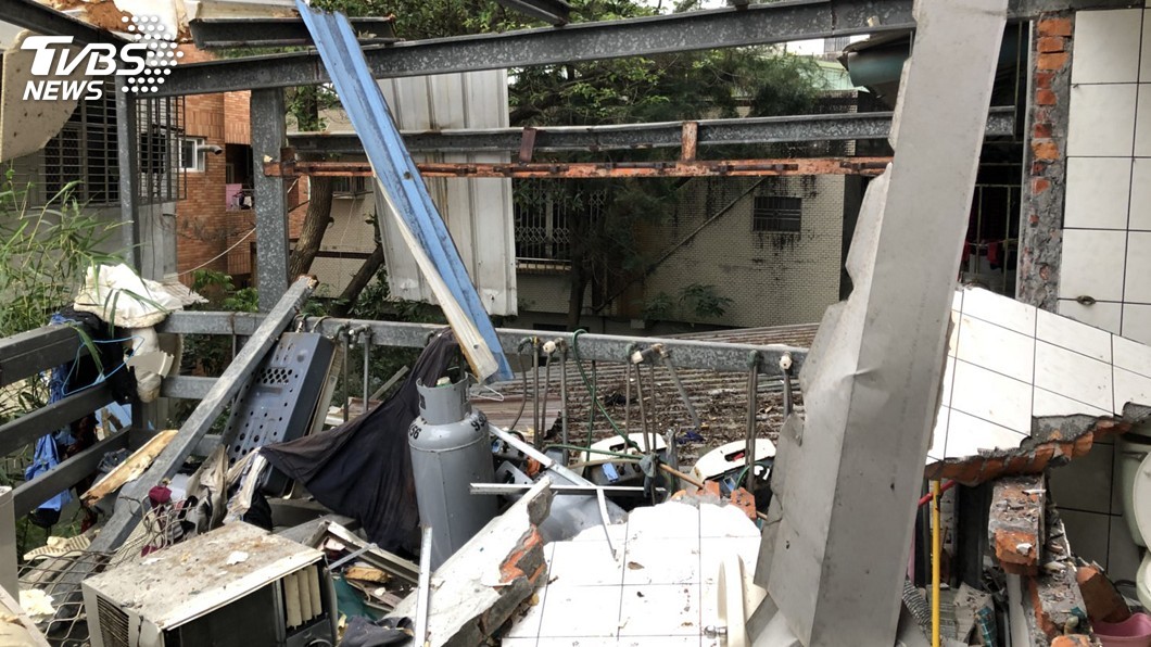 宜蘭公寓2樓氣爆 消防局搶救