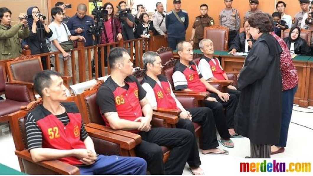 快訊/走私毒品印尼被逮 8台灣人遭判處死刑
