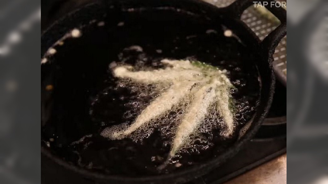 洛杉磯大麻餐廳　現炸大麻葉口感新鮮酥脆
