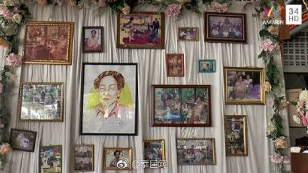阿嬤的子孫們希望能將她的善行繼續傳遞下去。(圖/翻攝自微博)