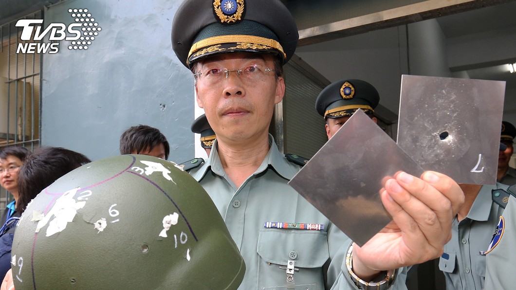 新式頭盔實彈測試 國防部:品質無虞