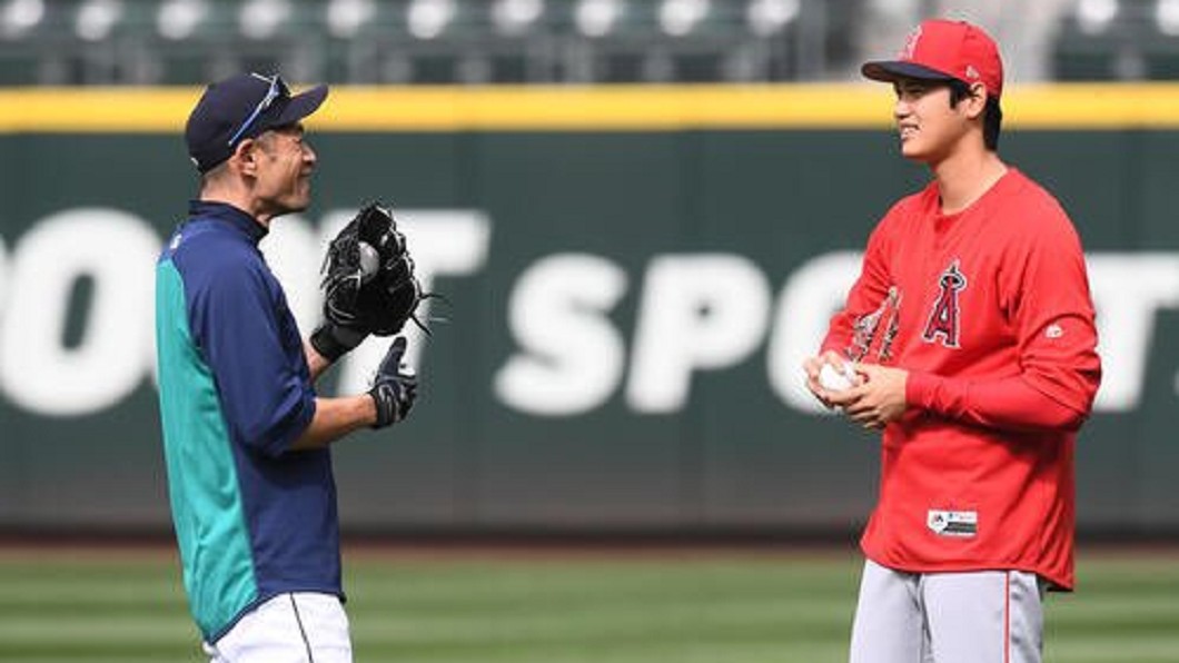 一朗vs.翔平! 日本兩巨星MLB首度碰頭