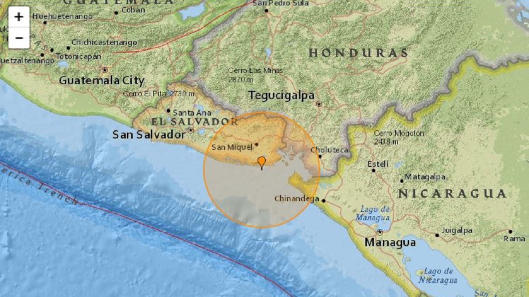 圖／翻攝自Earthquake Track