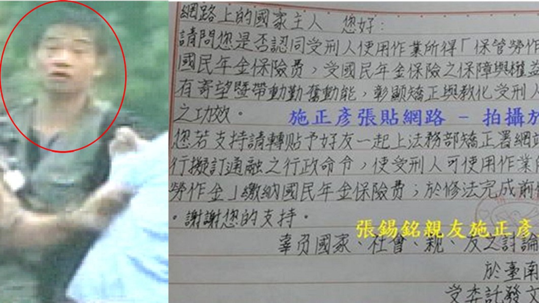 惡龍被馴服?張錫銘獄中陳情「想繳國民年金」