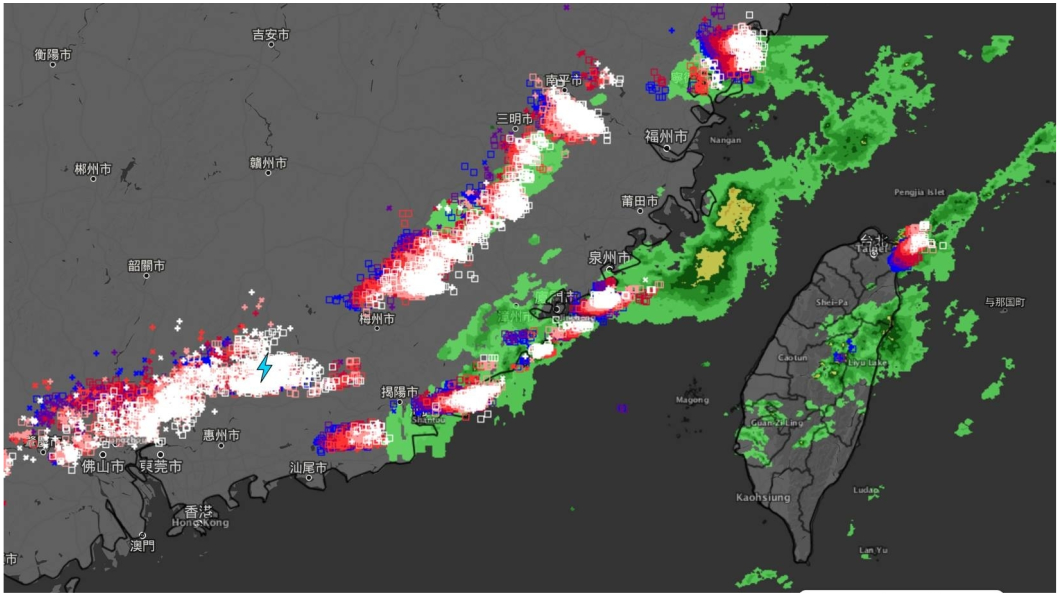 雨灌全台今晚變天！　一張圖看鋒面怎「掃台」