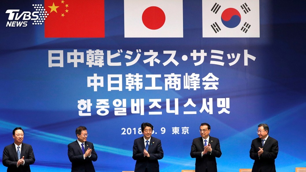 日中韓峰會共同記者會 聚焦北韓問題