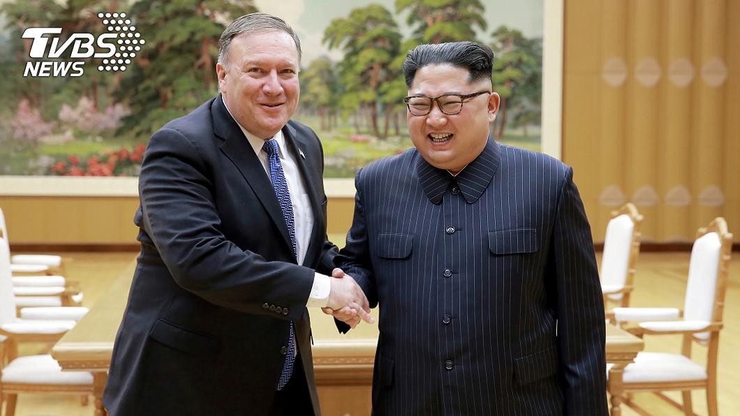 北韓媒體：金正恩接見美國務卿蓬佩奧