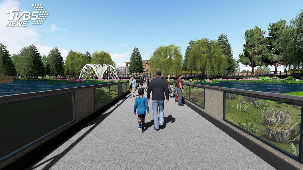 花博外埔分水步道 一眼看透水域生態系