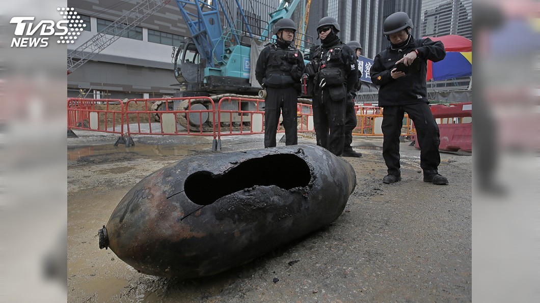 今年第3枚！香港發現二戰未爆彈　疏散上千人