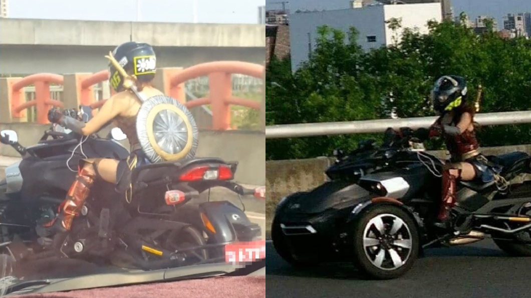 重機「火辣貓女」本尊是她! 常變裝車聚且未婚
