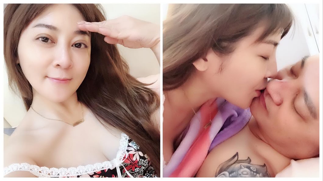 捍衛主權?王彩樺深夜曬床照 激吻老公結局卻...