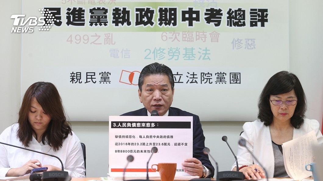 各科都死當!小英執政2周年 橘營酸:體育美術拿超優