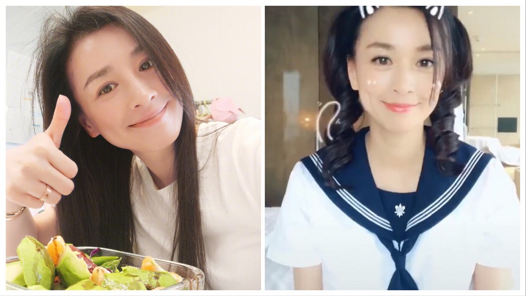 張庭水手服變裝15秒影片曝光 網驚:時光把妳忘了嗎?