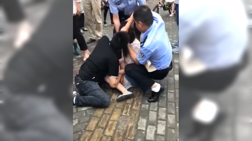 520被甩！情侶「吻別」她死咬舌不放　警出動催淚瓦斯