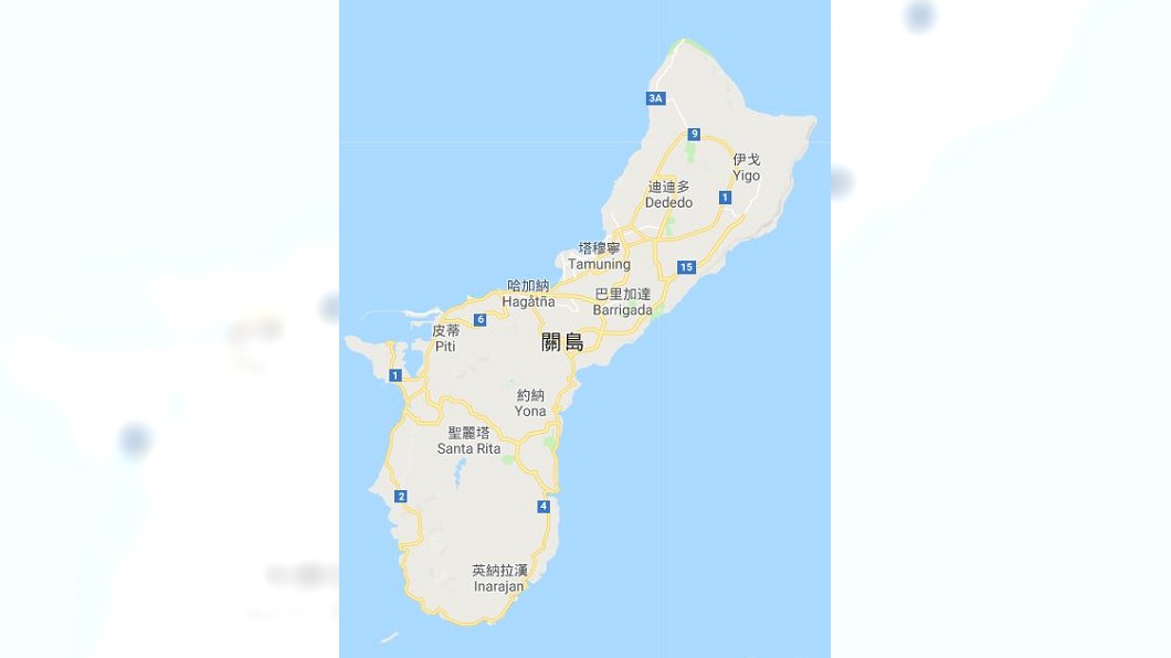 快訊／關島東南部外海6.0地震　無發布海嘯警報