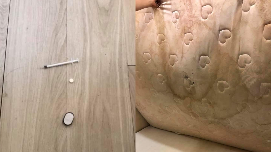 噁套房!「黴菌床墊」沙發藏針筒 受害者:又是張淑晶