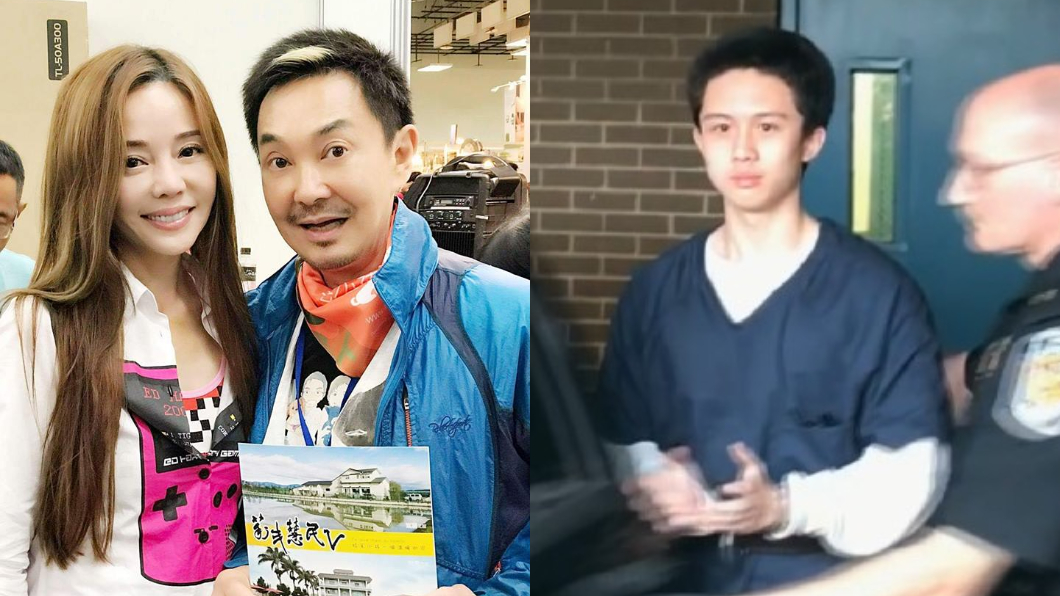 狄鶯(左圖左)愛兒孫安佐(右圖)去年捲入恐攻風暴，當時楊懷民(左圖右)曾多次跳出來回應媒體。圖／翻攝自狄鶯臉書、TVBS資料照 