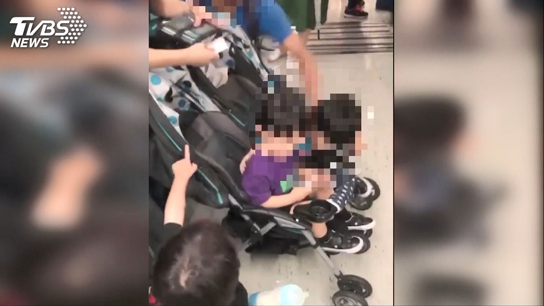 北捷驚傳襲童 陌生乘客重擊男童後腦
