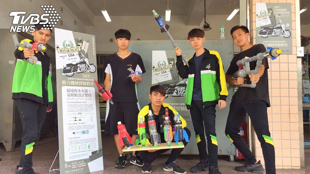 高中畢展不呆板 秀動力機械實驗品
