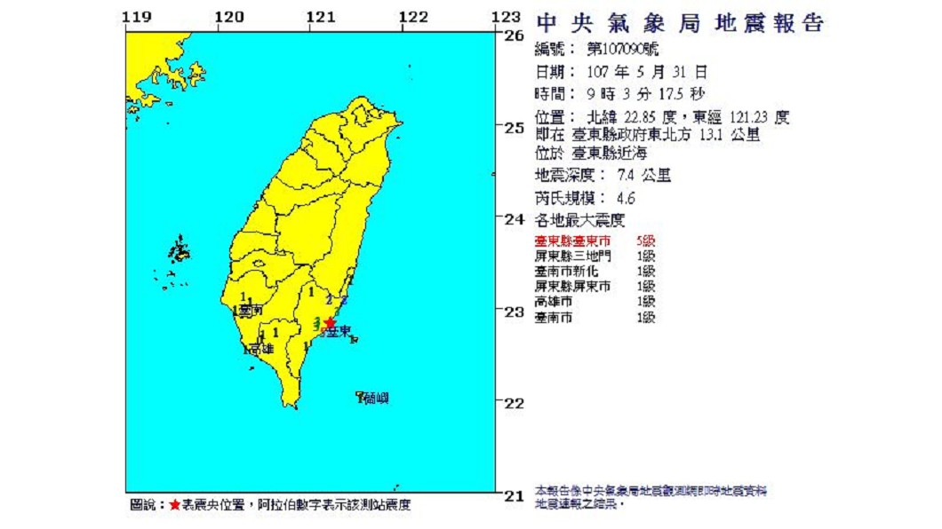 圖／中央氣象局