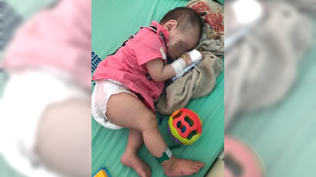 11月男嬰腸胃炎住院沒爸媽 腦麻叔跛腳泡奶曝心酸