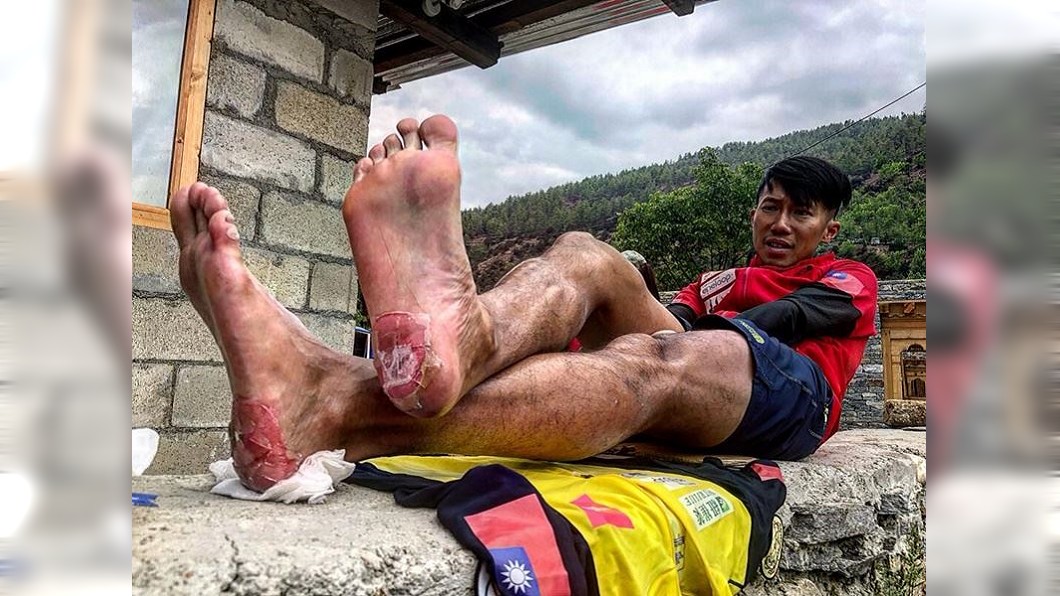 腳跟破皮墊腳尖跑 陳彥博不丹奪冠