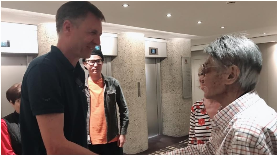 傅達仁昨晚已到機構談論執行細節。圖/傅達仁臉書