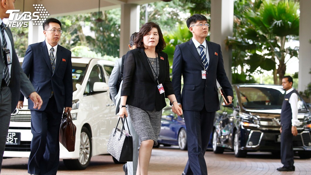 圖中為北韓副外相崔善姬。圖／達志影像路透社