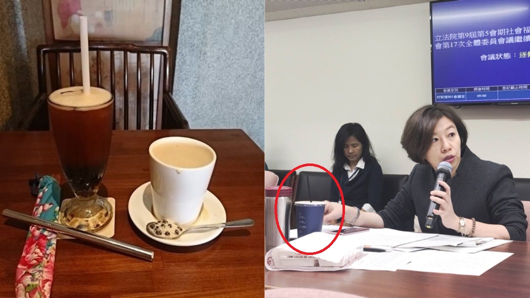 桌上那杯是?稱10年用湯匙被打臉 林靜儀反擊了