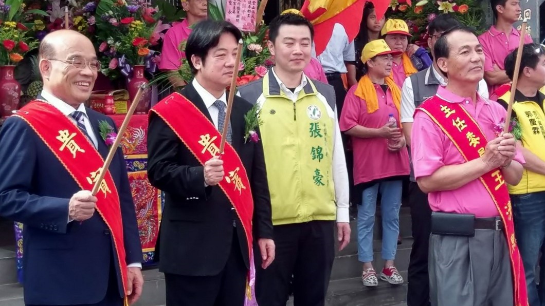 賴揆金山參拜 肯定蘇貞昌對金山的貢獻