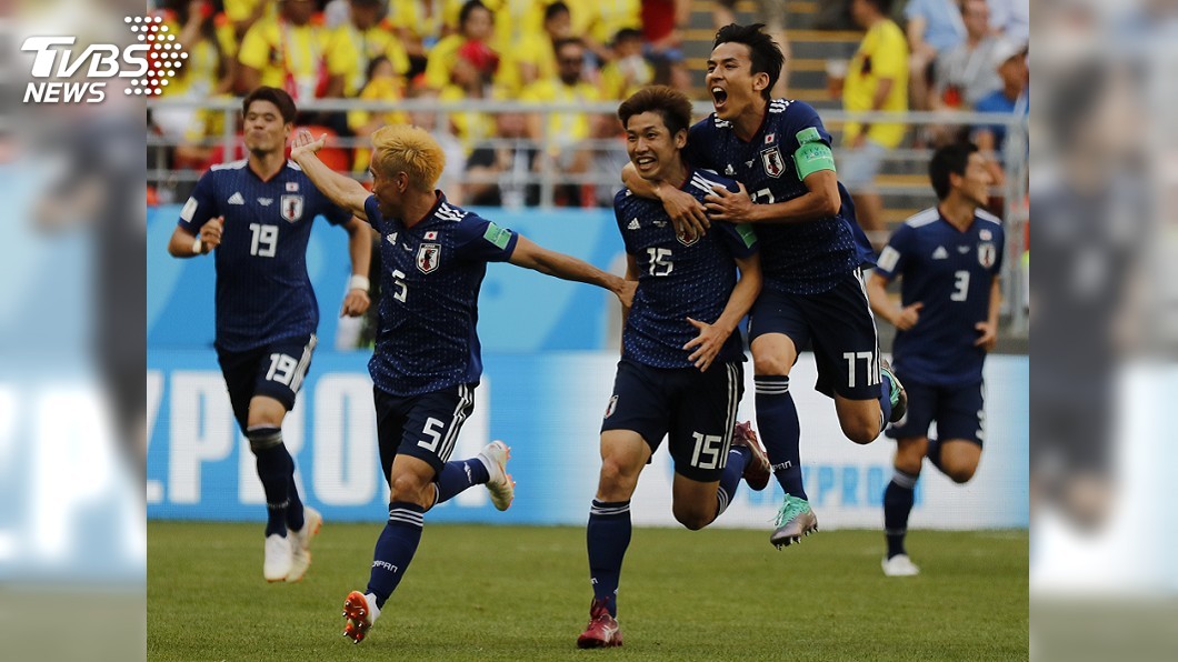 日本以小搏大 2比1力克哥倫比亞