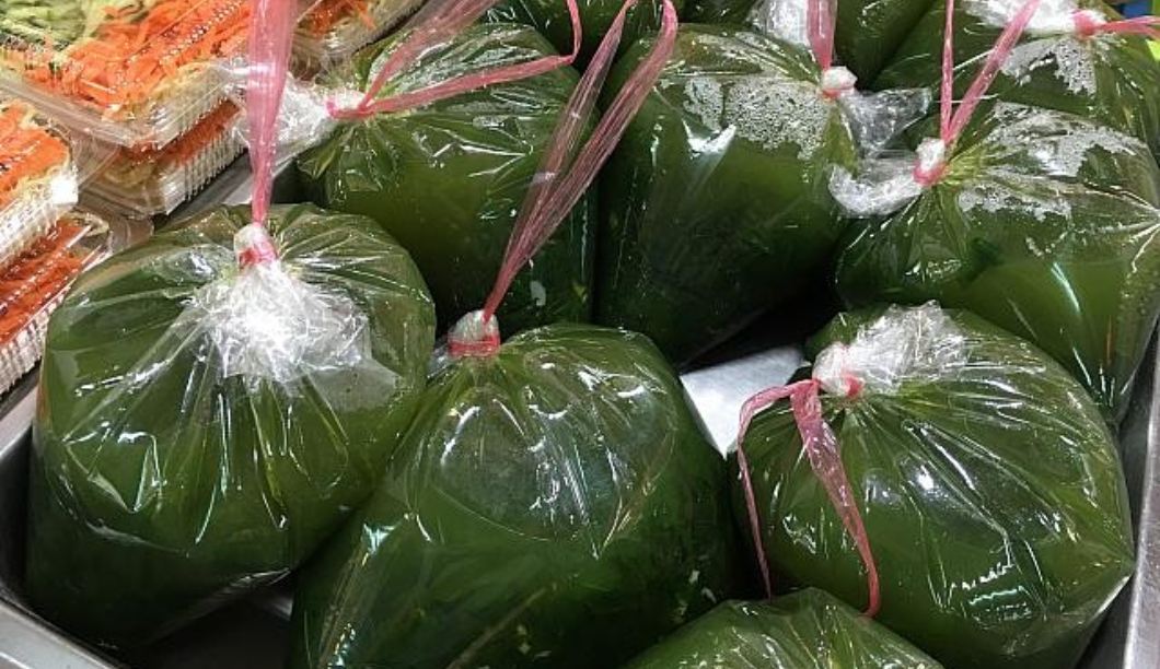 台中人才懂的美味？冷熱攏好呷　神秘「綠色食物」