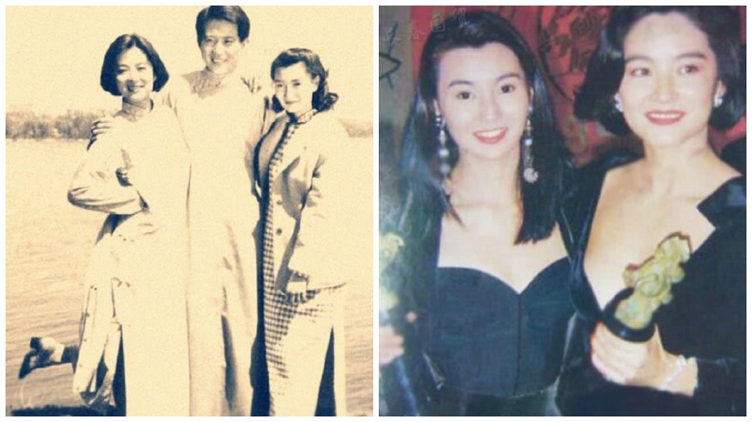 張曼玉25歲嫩照曝　同框林青霞被讚：真女神