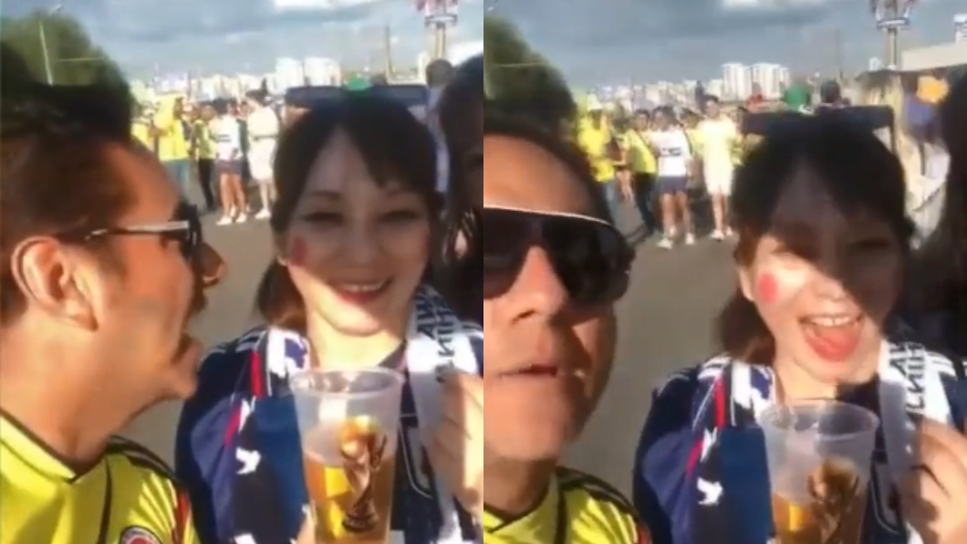 日女開心看世足卻被洋男耍 一句「我是妓女」引眾怒
