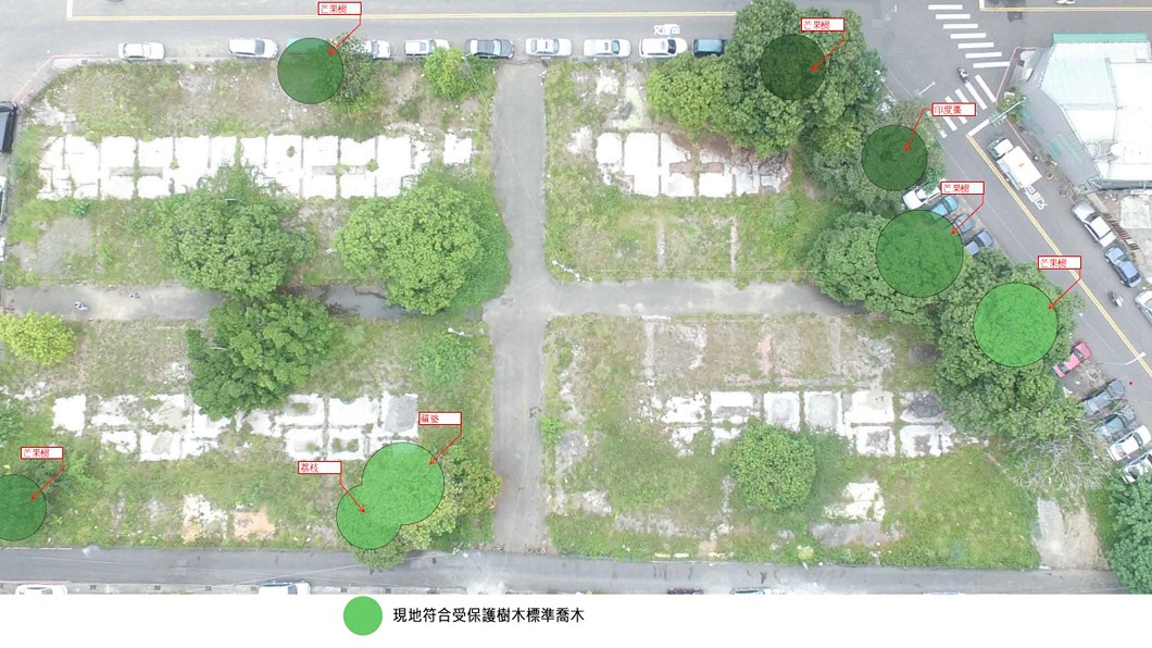 中市北屯社宅保留樹木 落實環境共生