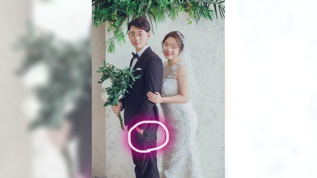 拍婚紗遇到超雷婚攝 新郎褲破洞新娘P圖成鬼臉