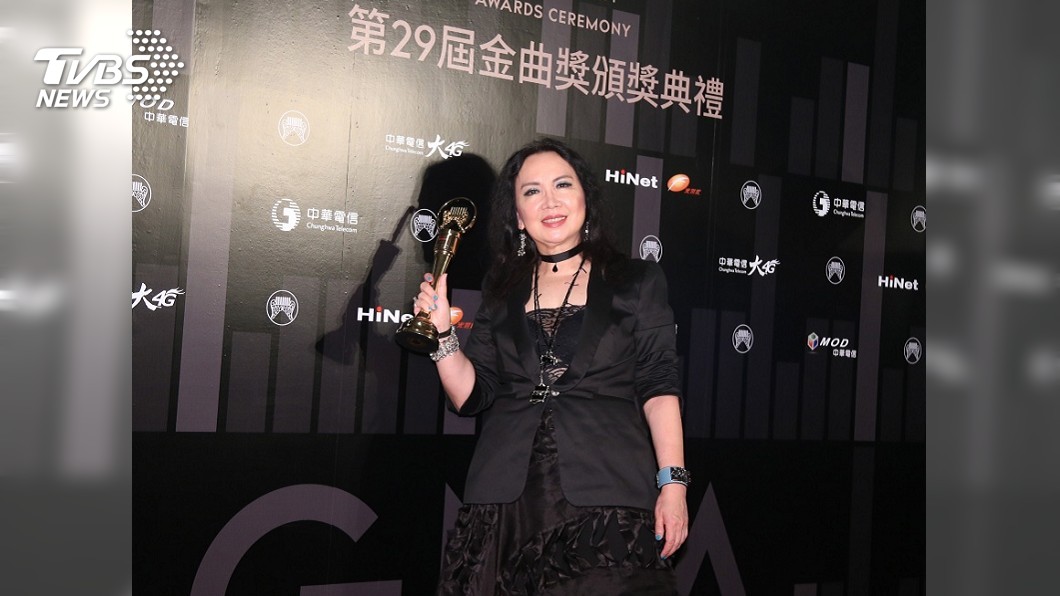 蘇芮縱橫歌壇半世紀 獲金曲特別貢獻獎