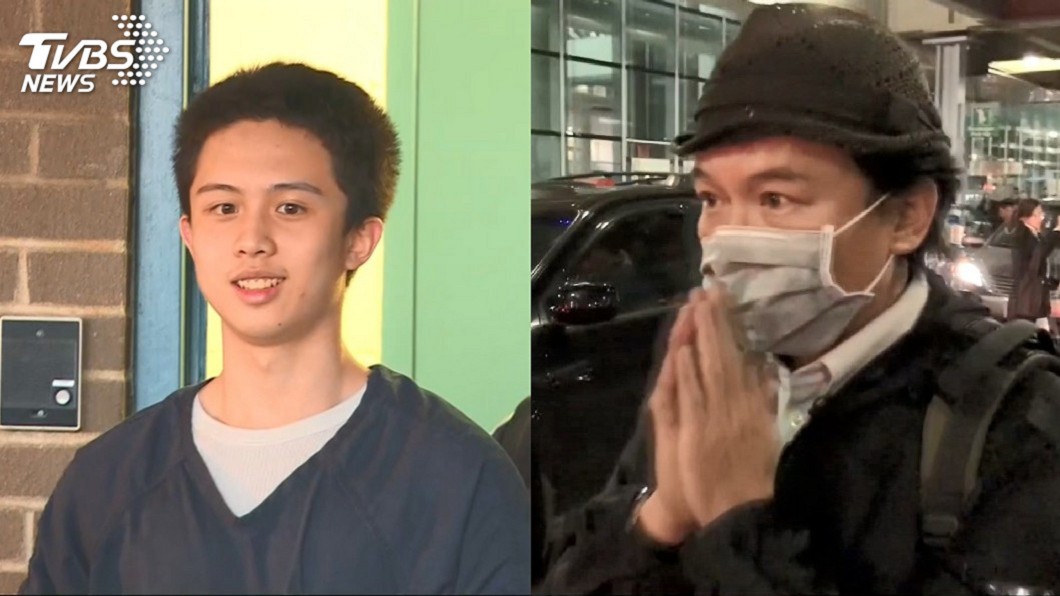 孫鵬低調返台和狄鶯同露面 記者加油打氣他用這個回應
