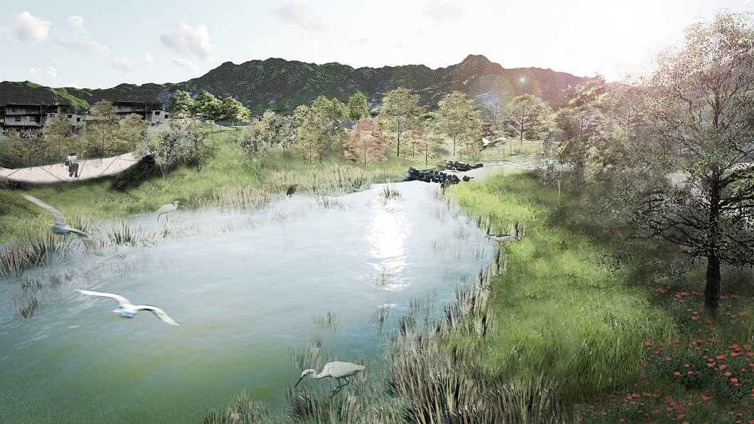 永春陂濕地公園二期動土 提供多樣生態