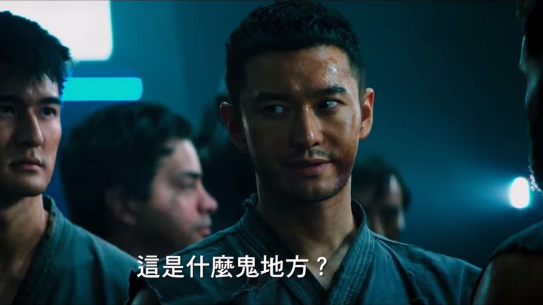 黃曉明首部好萊塢動作片　狂練腹肌健身