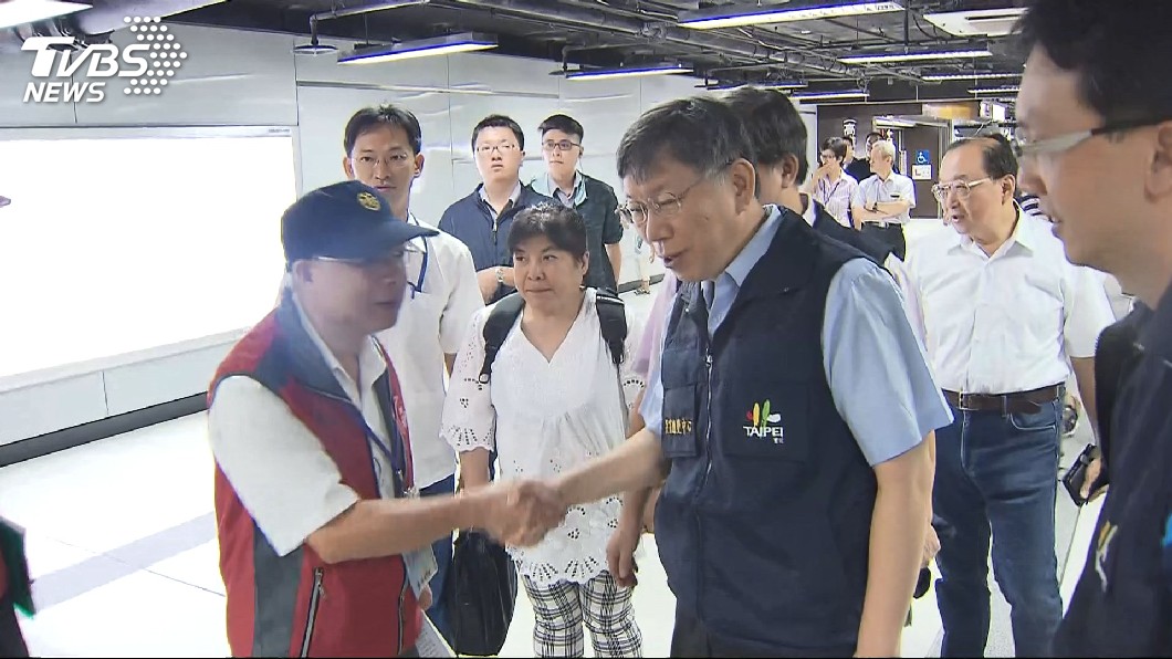 台北車站是台北市弱點 柯文哲要建立防災SOP