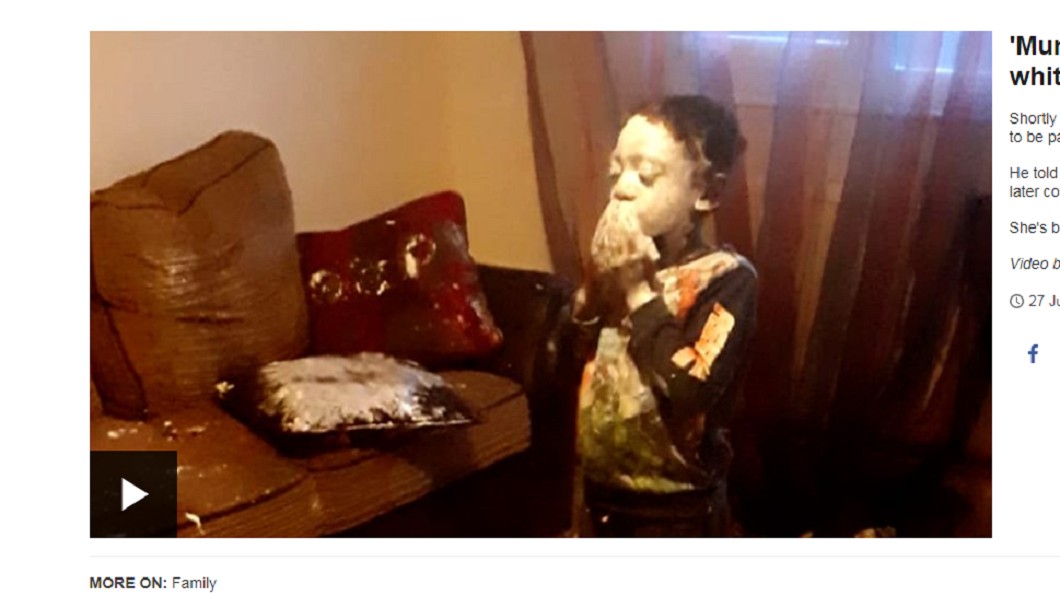 不想當黑人!4歲童介意膚色與眾不同 護臀霜塗白臉