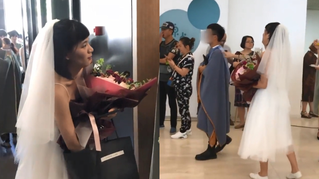 穿婚紗赴前男友畢典結局慘 女孩:只想看一眼